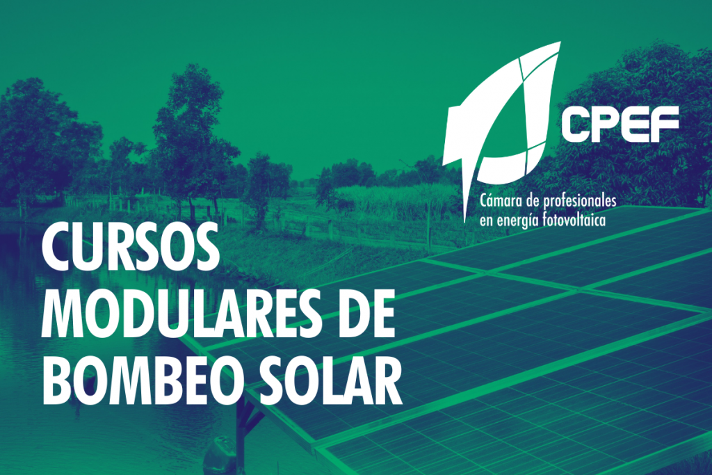 Cursos Modulares Bombeo Solar