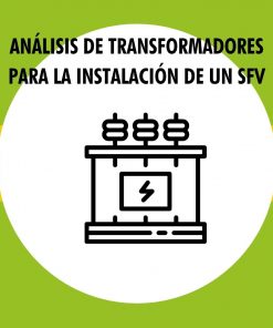Análisis de transformadores para la aplicación en SFV.